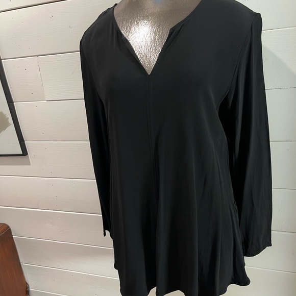 🖤 MAX VOLMARY – Black Flowing Blouse – Size 42 - Picture 8 of 14